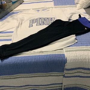 2 piece VS pink outfit